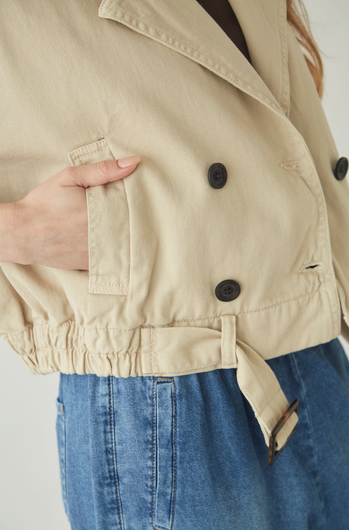 Casaca Navegante Beige