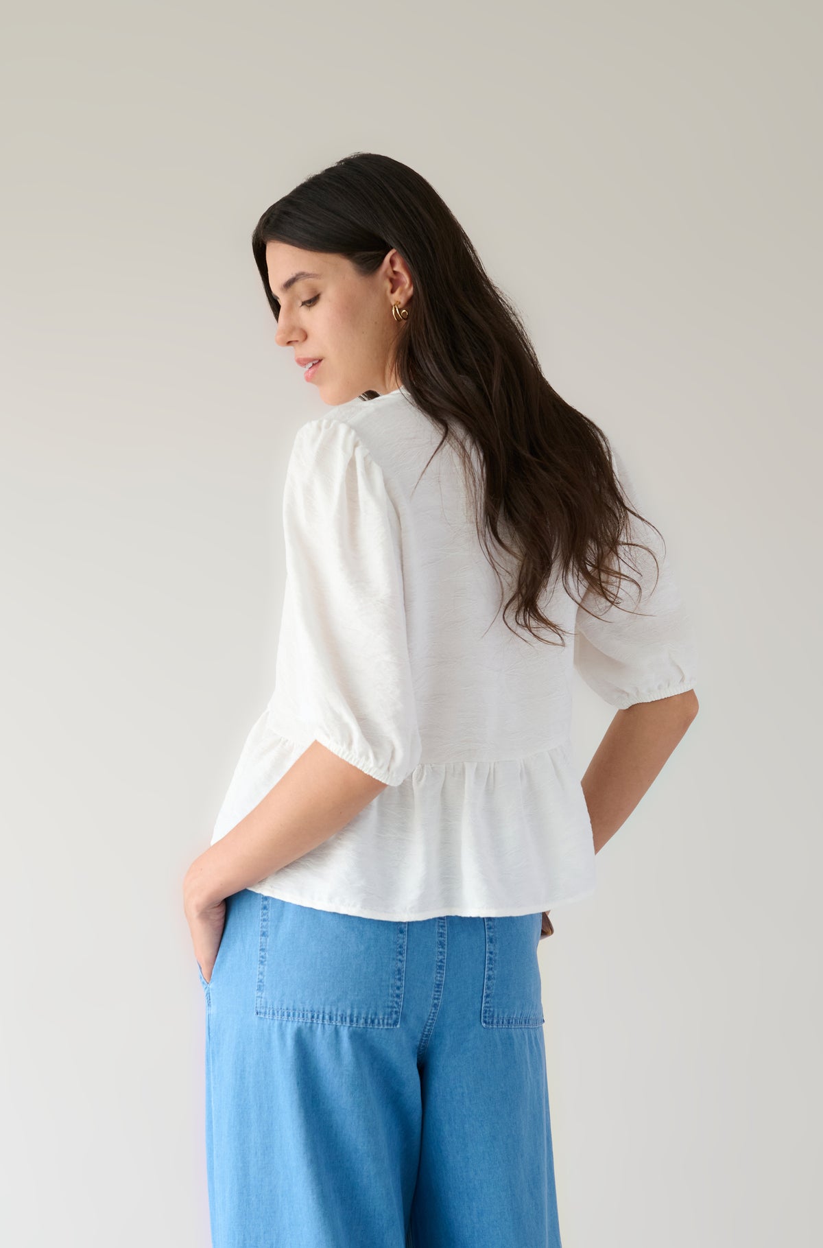 Blusa Petunia Off White