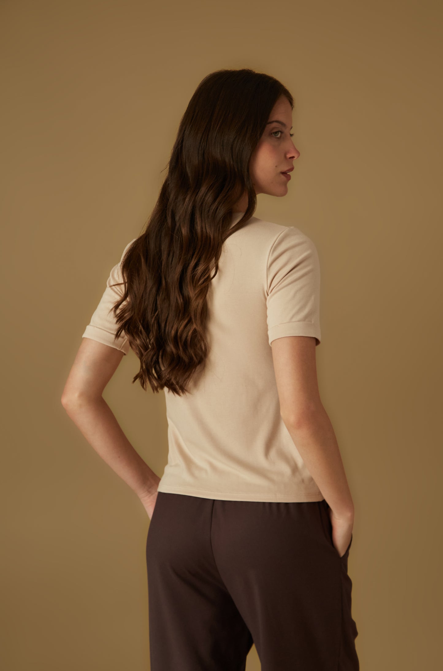 Polo Breton Beige