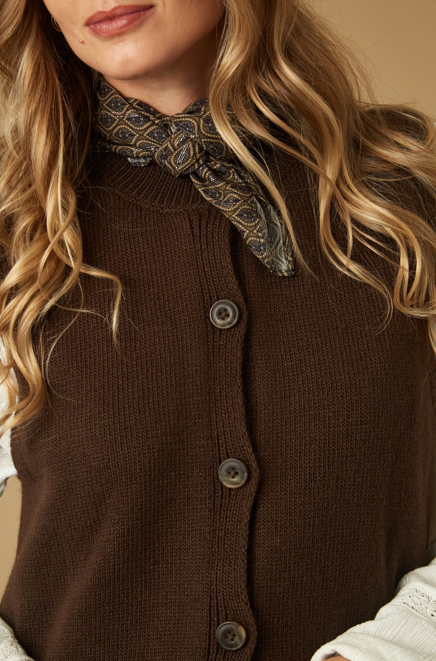 Chaleco Brook Marron