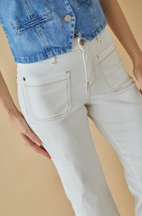 Pantalon Cuba Off White