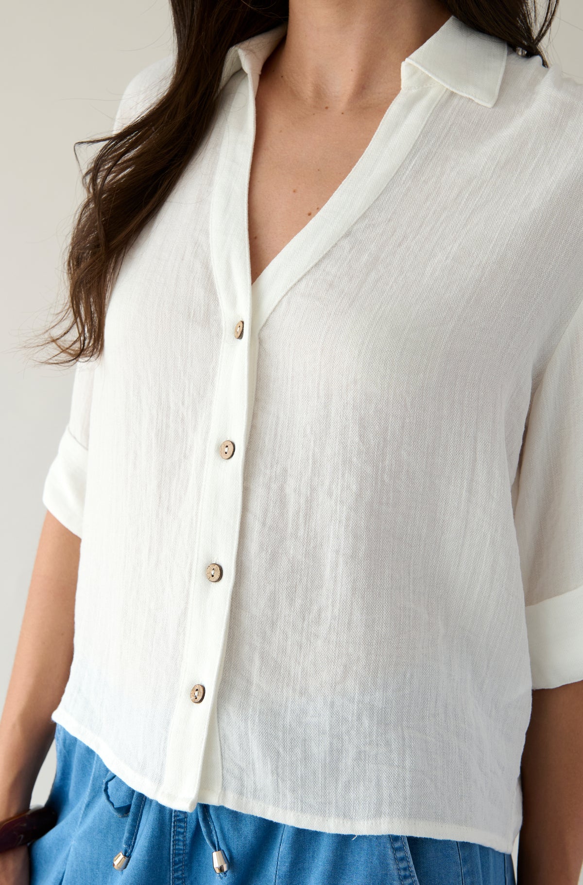 Blusa River Off White