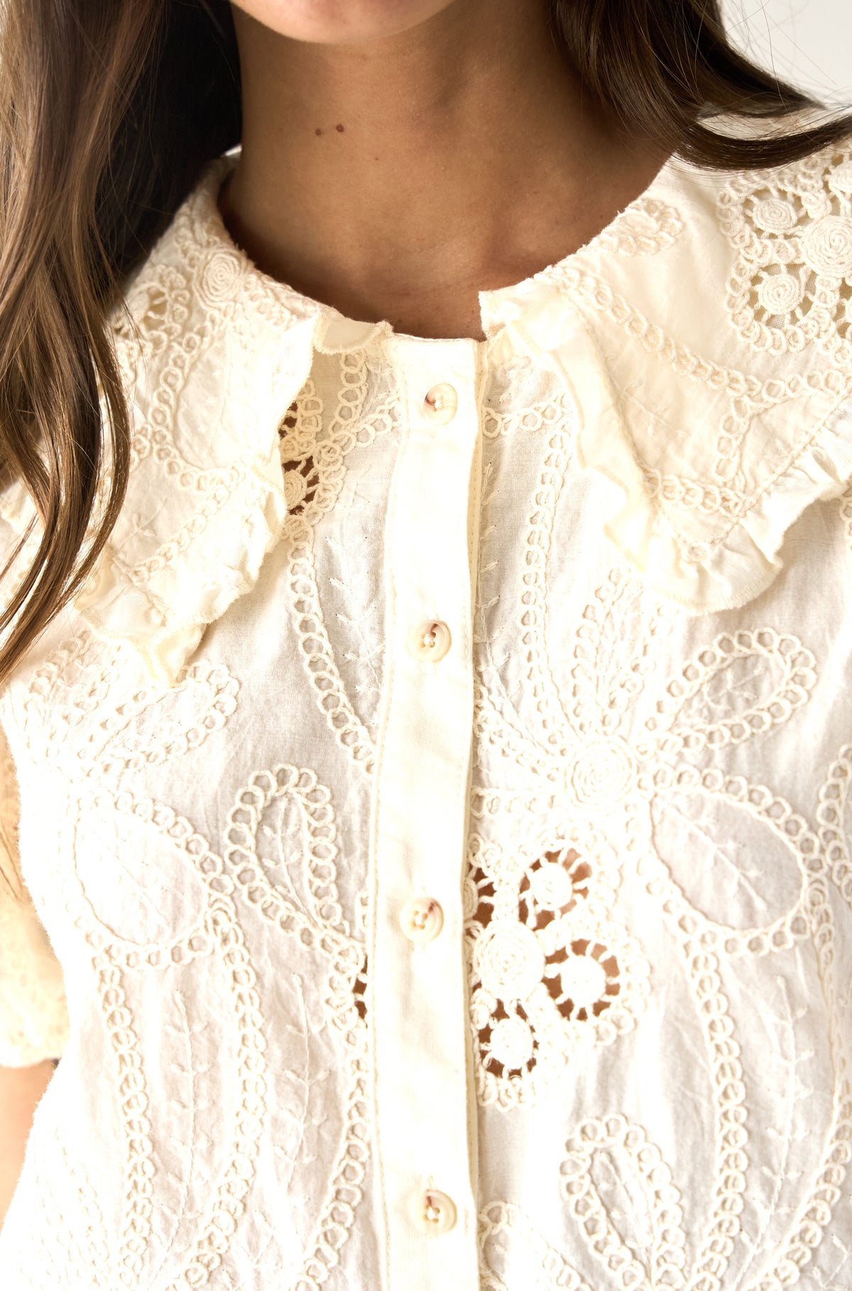 Blusa Anika Crema