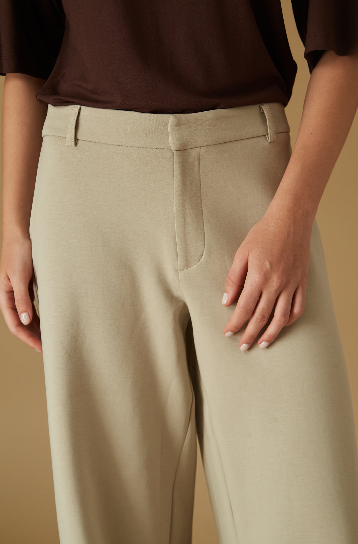 Pantalon Oxford Beige
