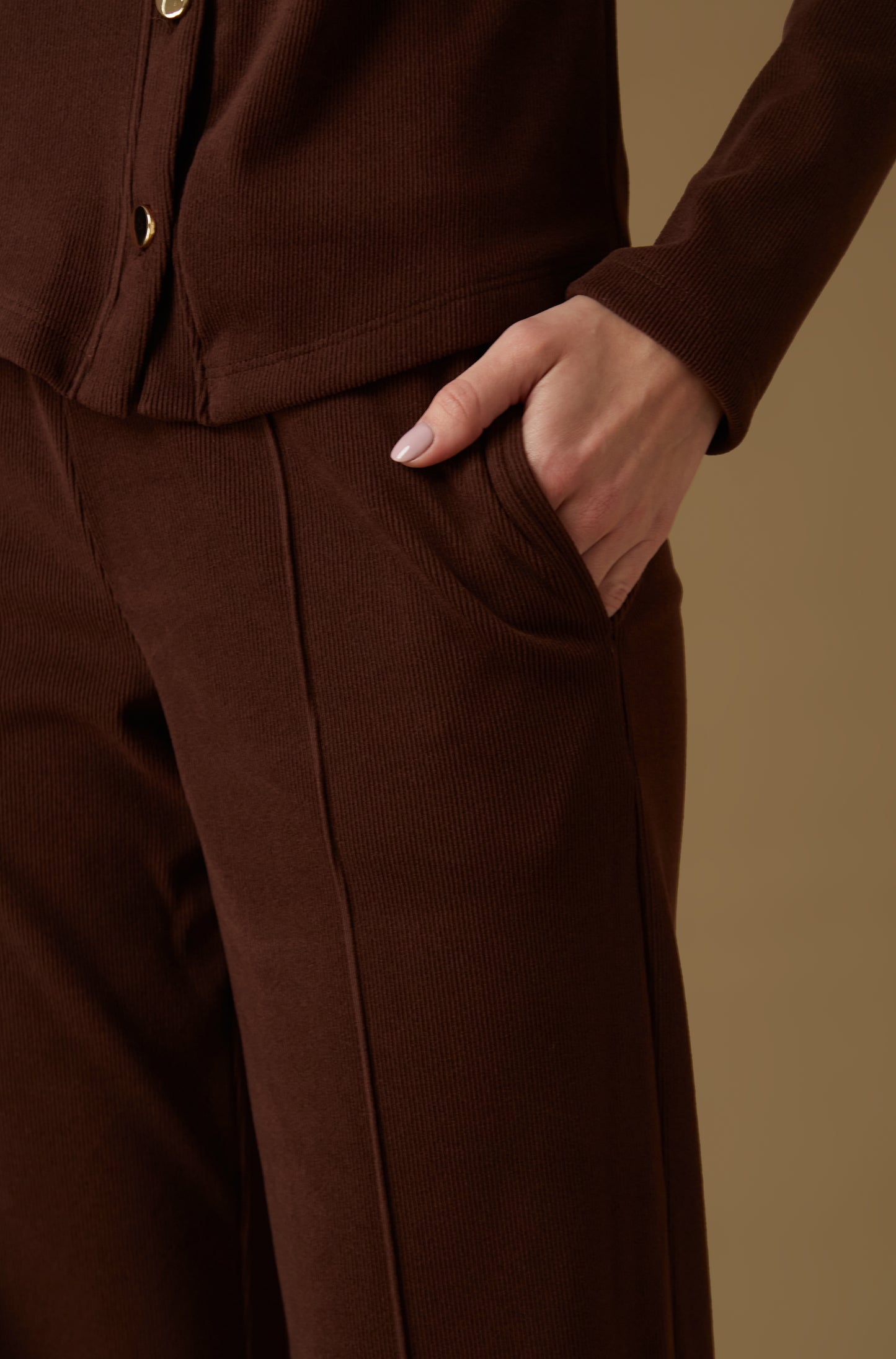 Pantalon Debs Marron