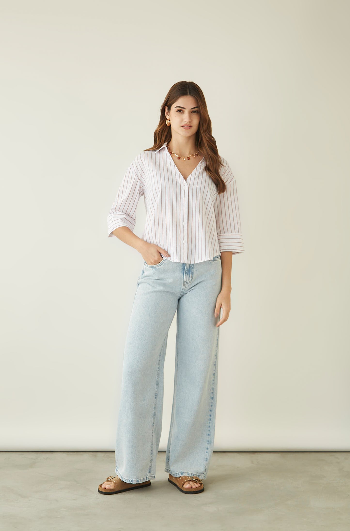 Blusa Buenos Aires Marron