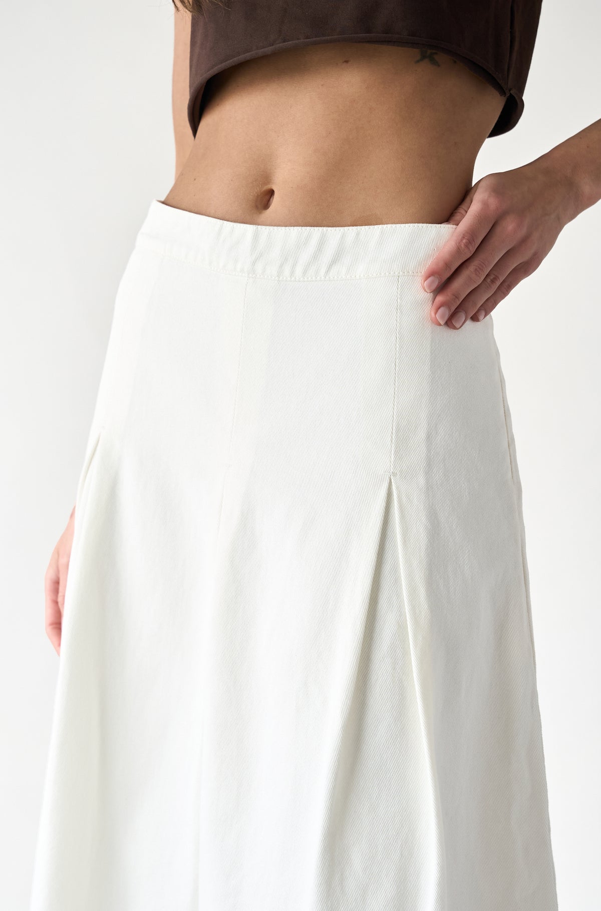 Falda Francesca Off White