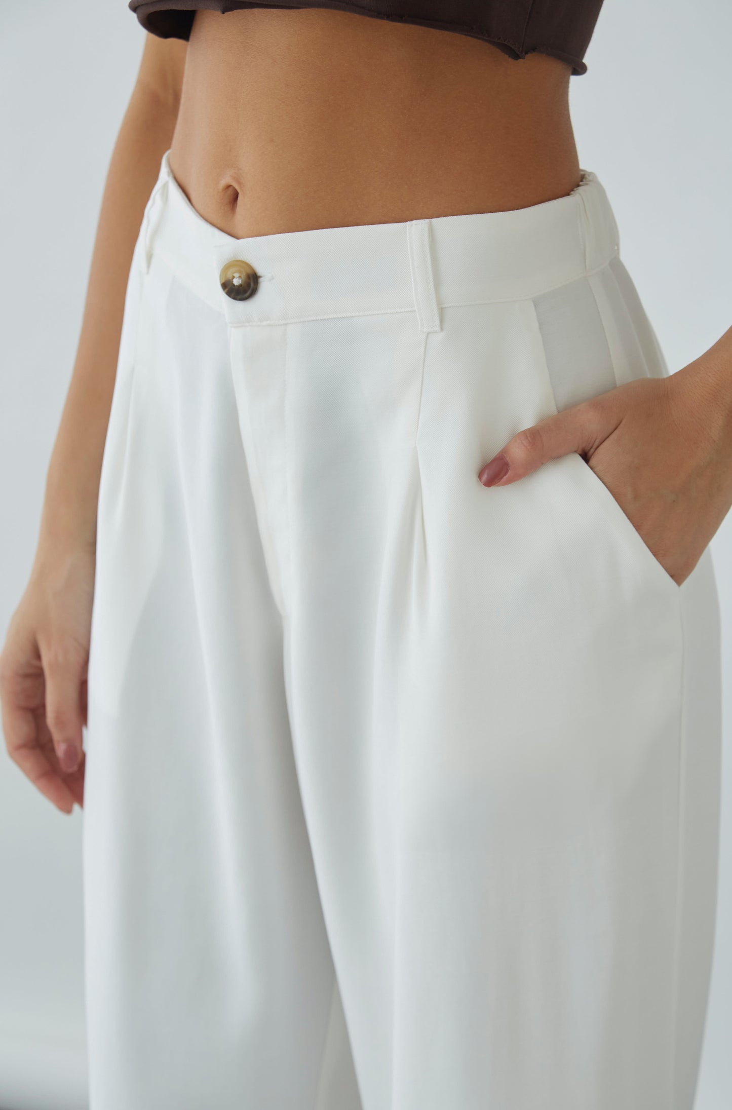 Pantalon Cali Off White