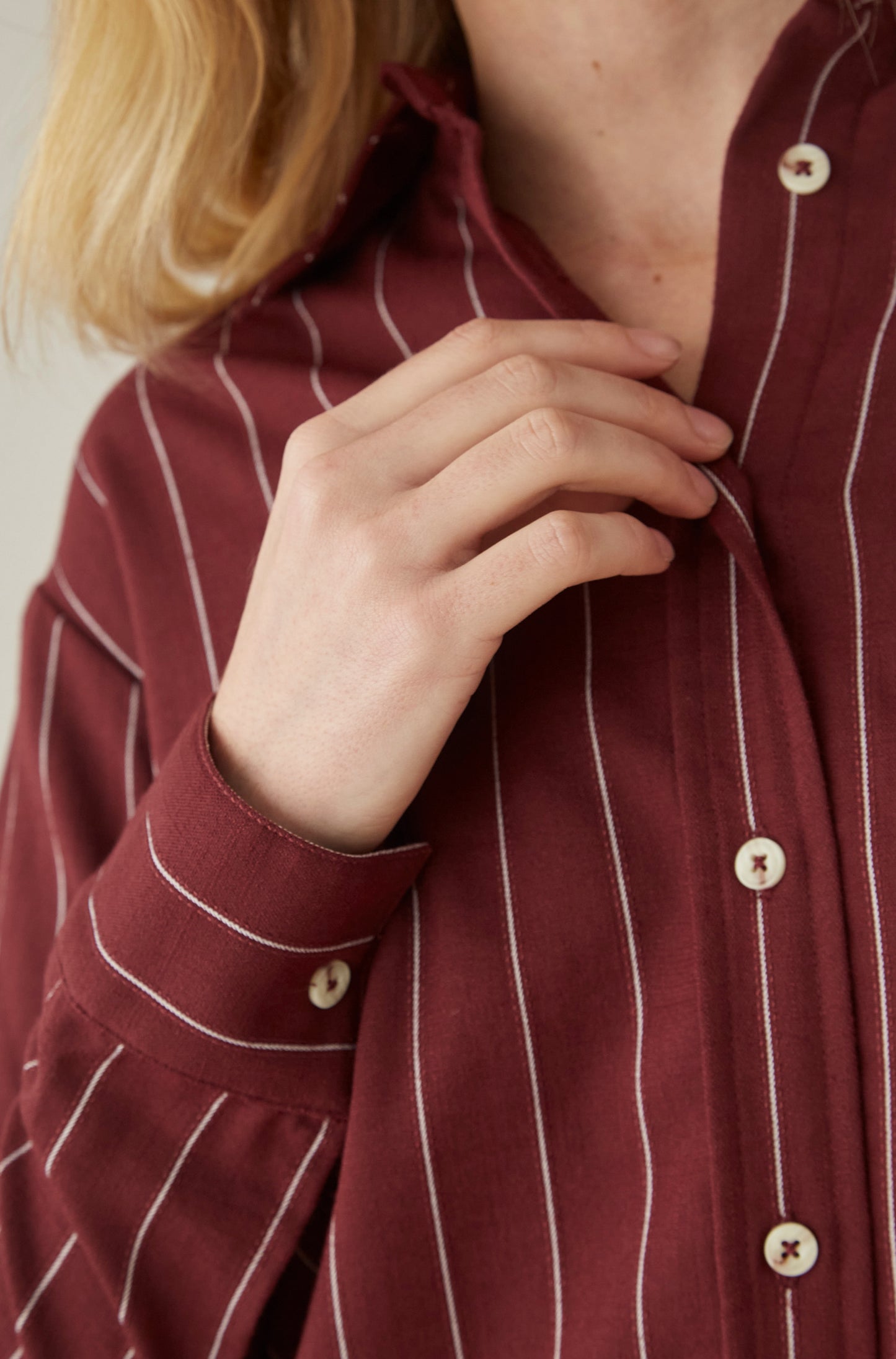 Blusa Lila Guinda
