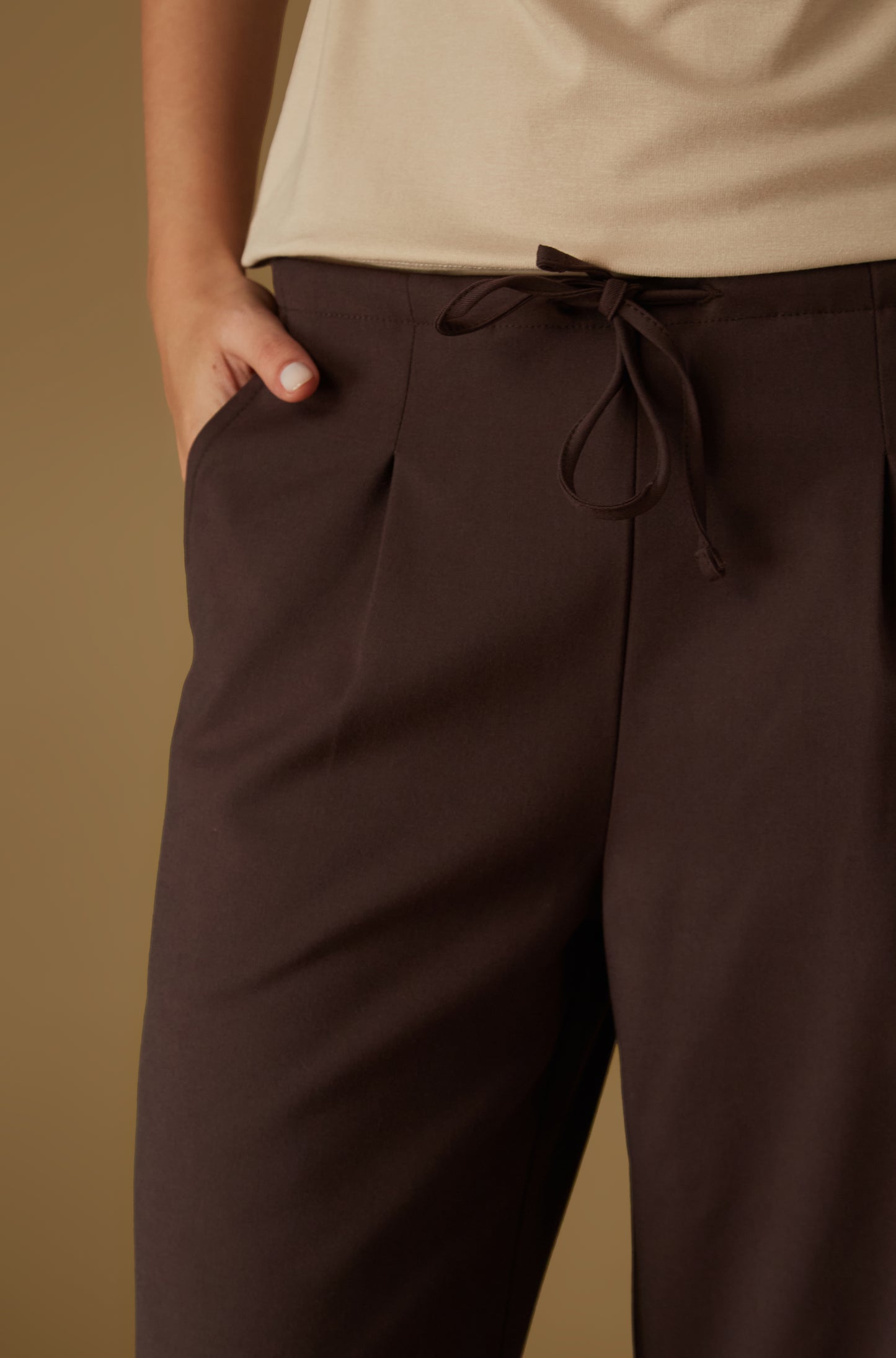 Pantalon Mist Marron