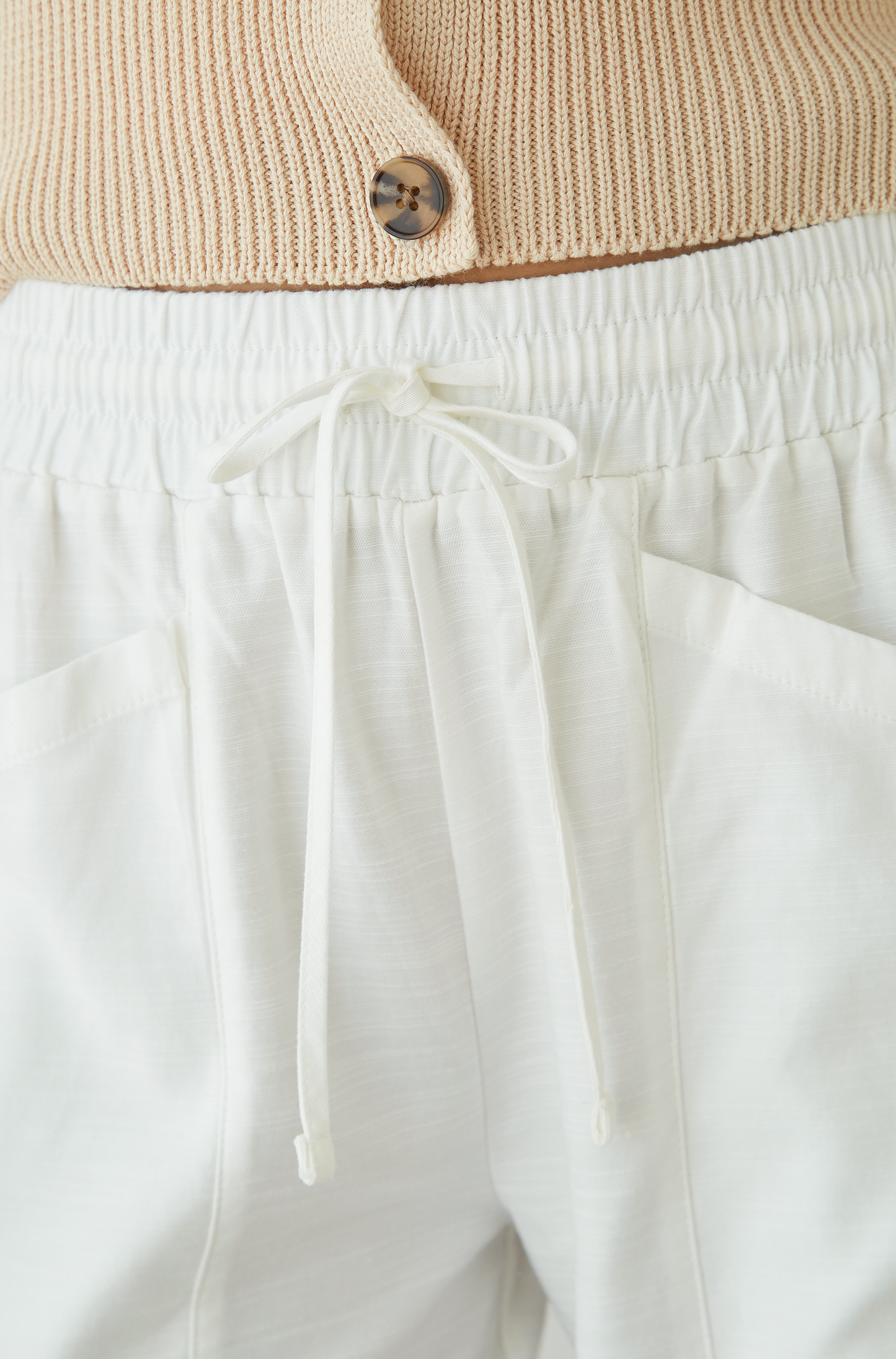 Pantalon Ginebra Off White