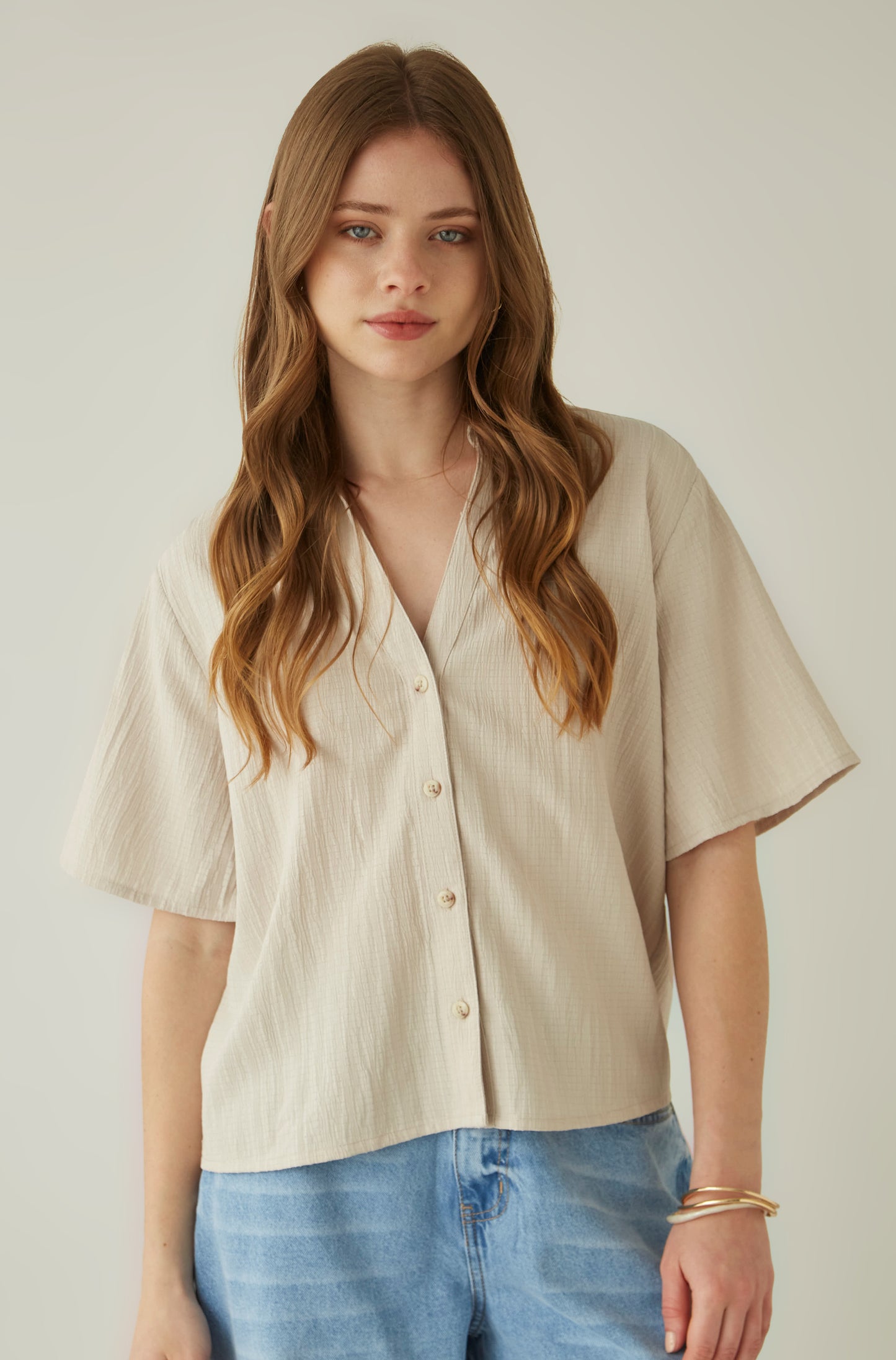 Blusa Noa Beige