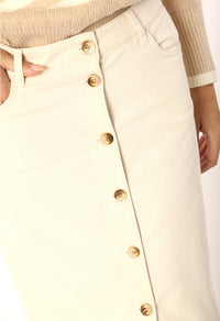 Falda Mila Beige