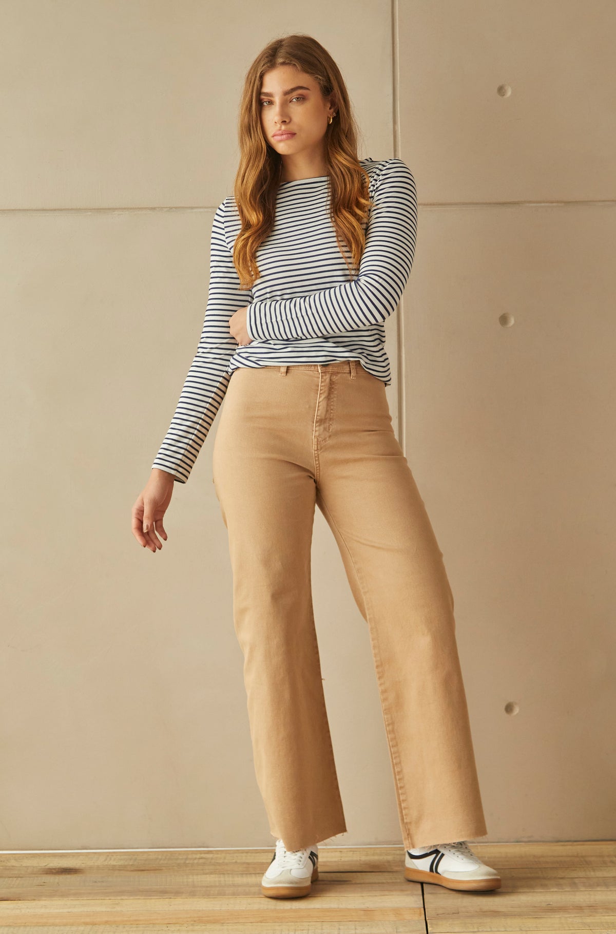 Pantalon Macadamia Castaño