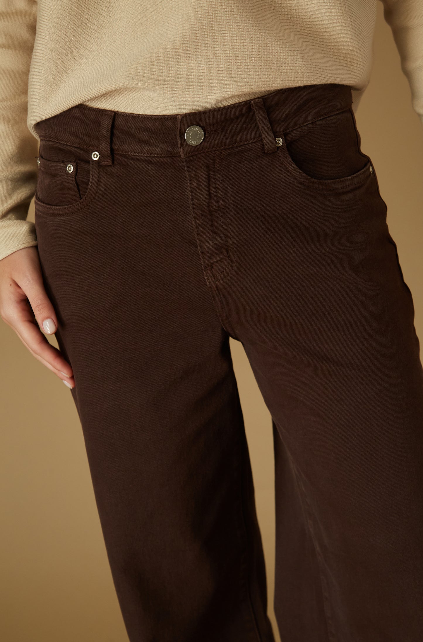 Pantalon Corina Marron