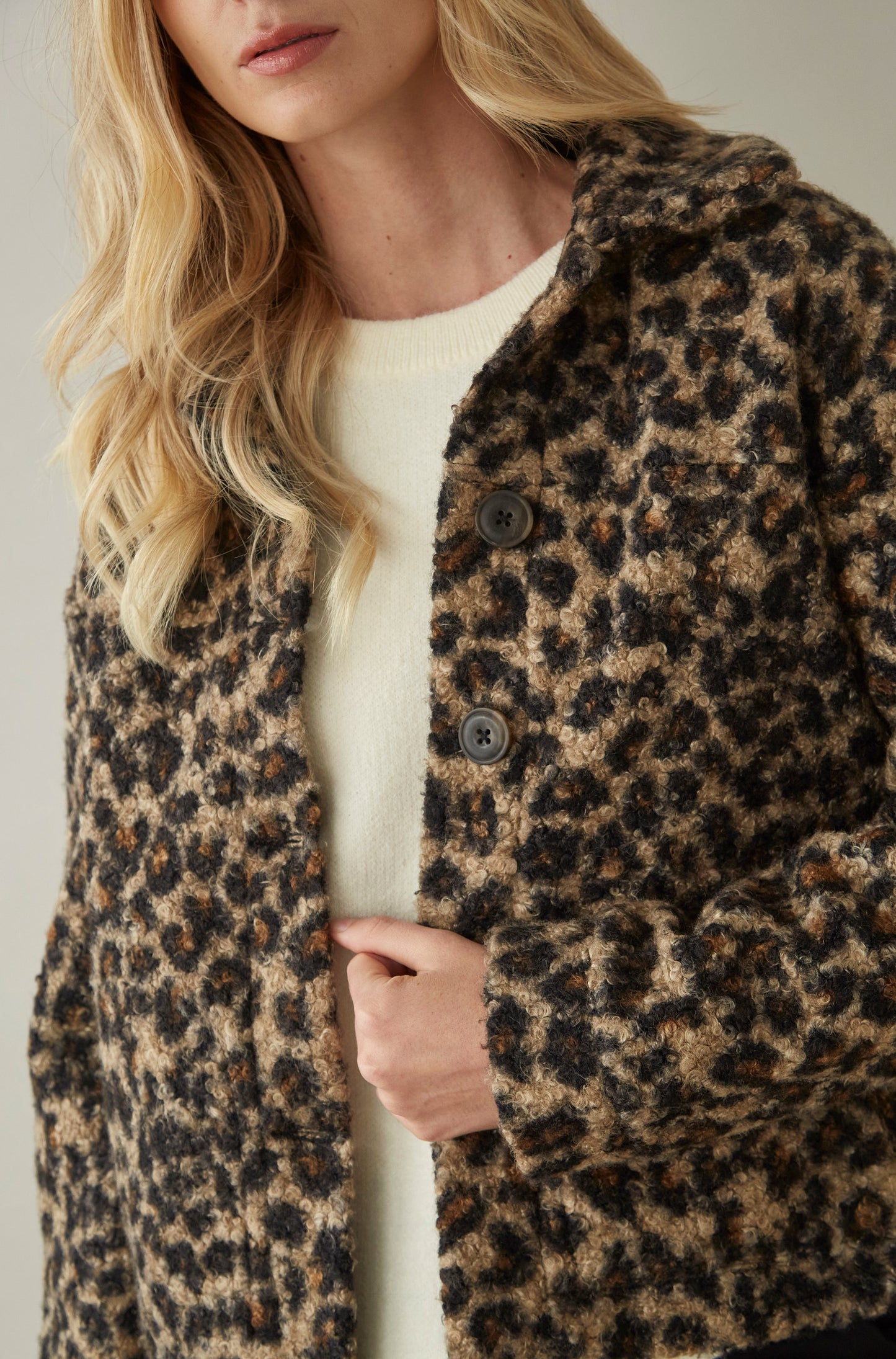 Casaca Edie Animal Print