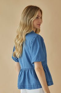 Blusa Esther Azul