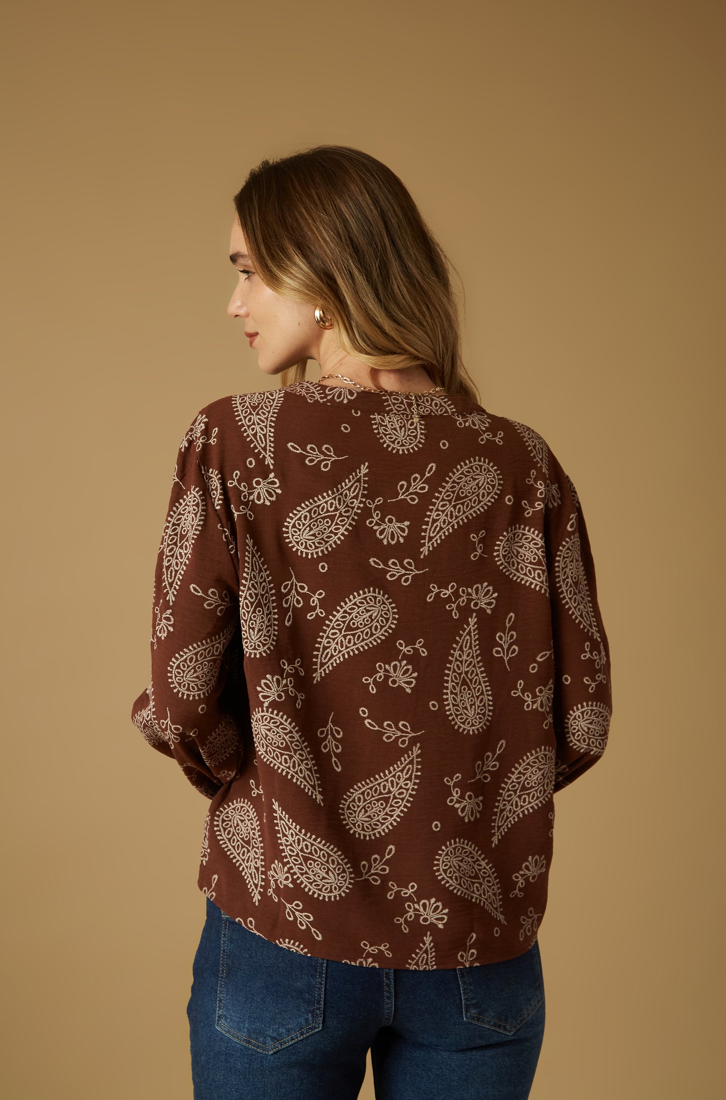 Blusa Roadline Marron