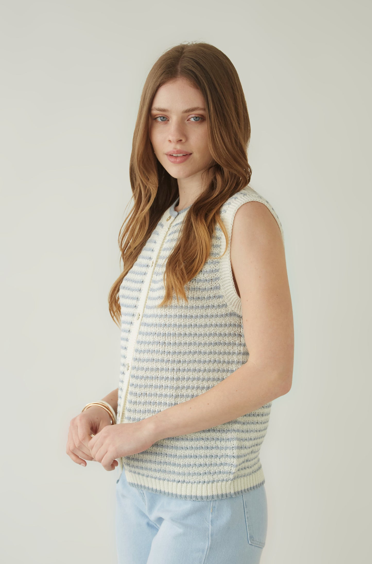 Chaleco Puerto Celeste