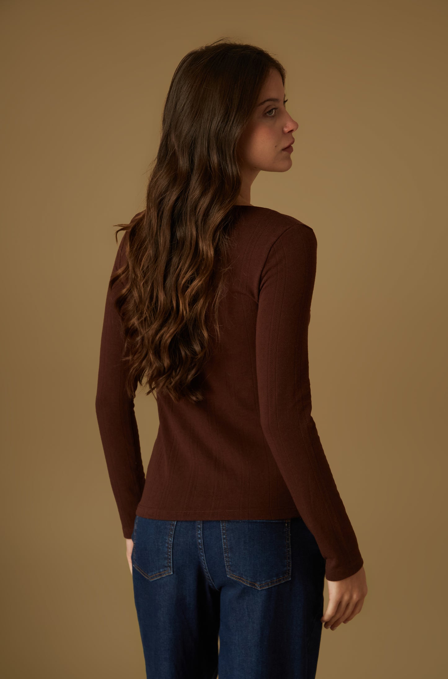Polo Oriana Marron