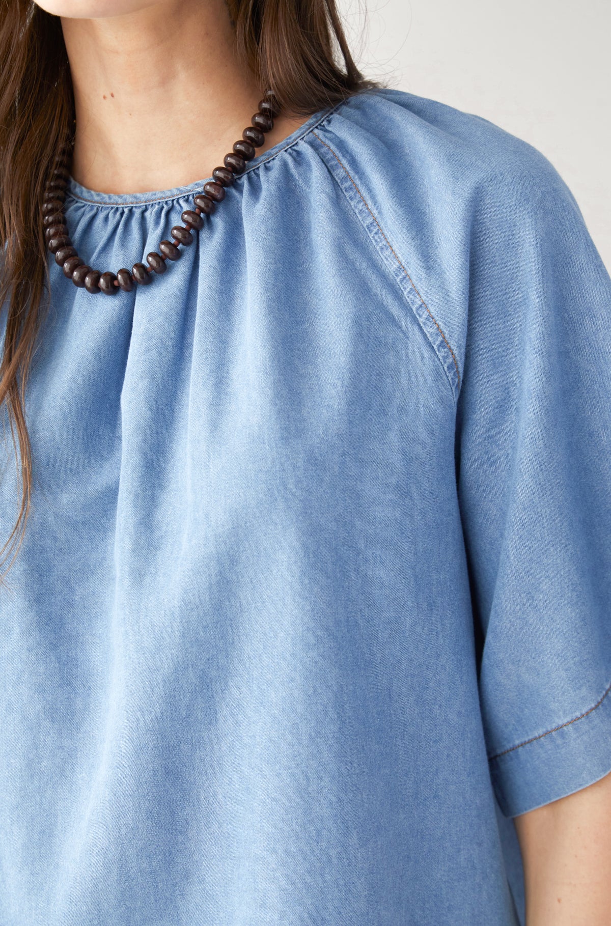 Blusa Tini Celeste
