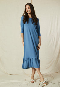 Vestido Oriana Acero