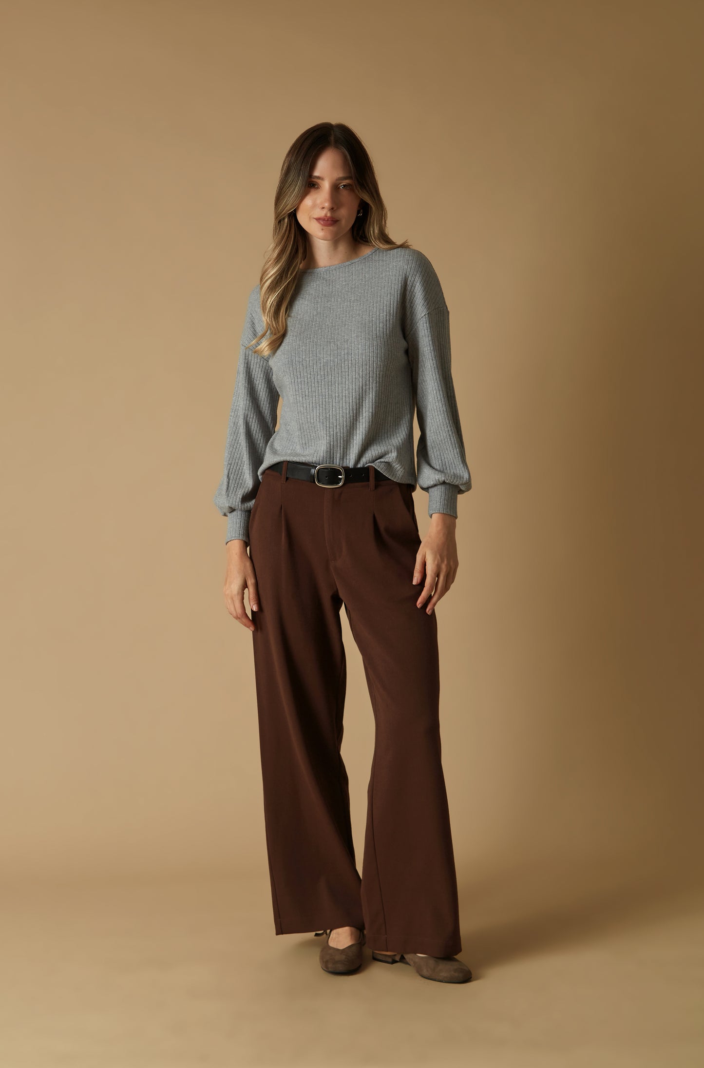 Pantalon Cali Marron
