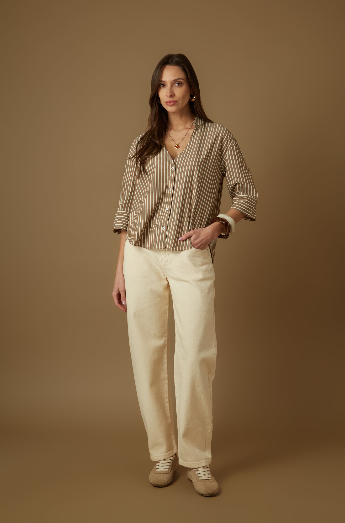 Blusa Buenos Aires Marron