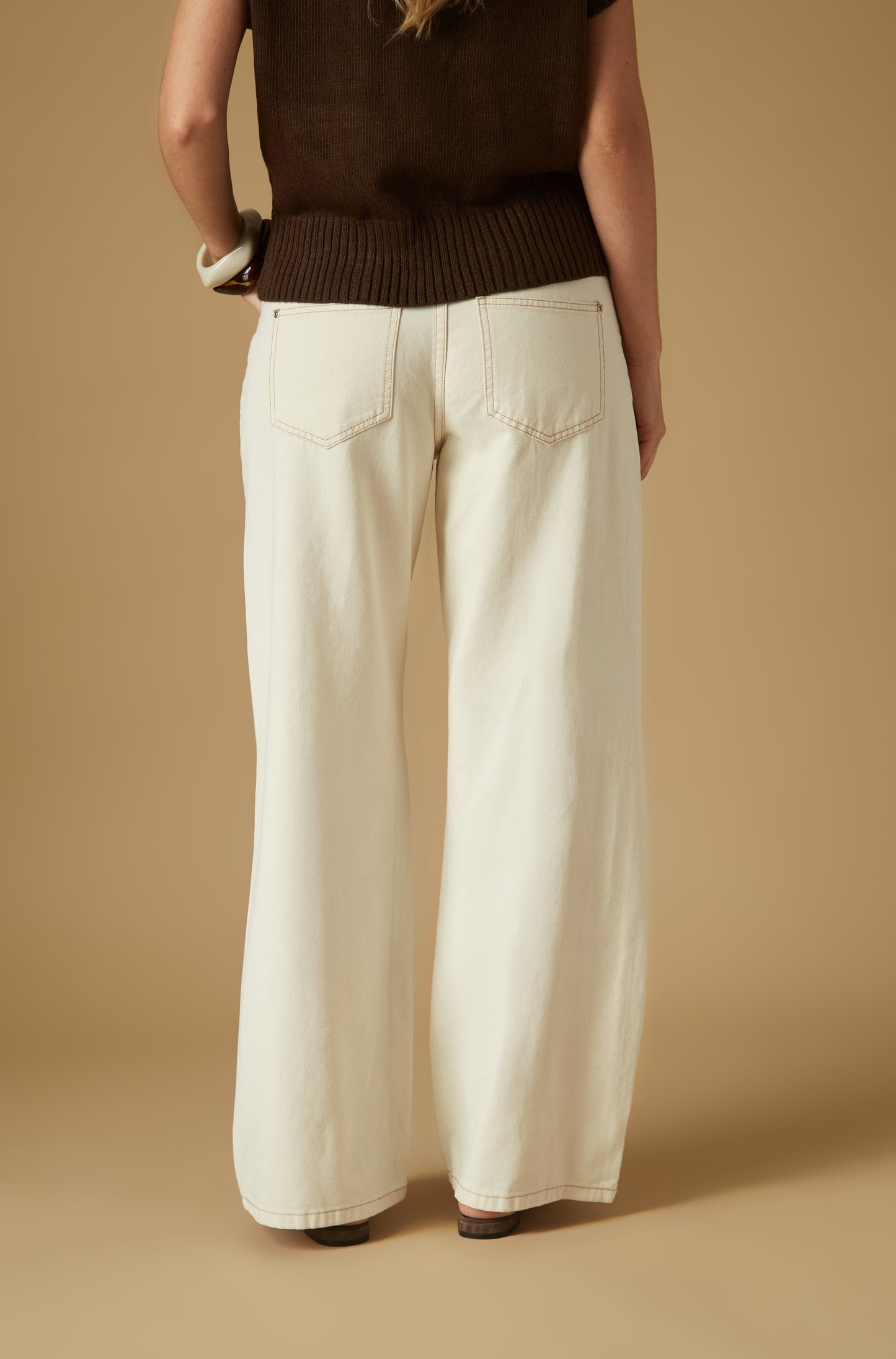 Pantalon Carol Ivory