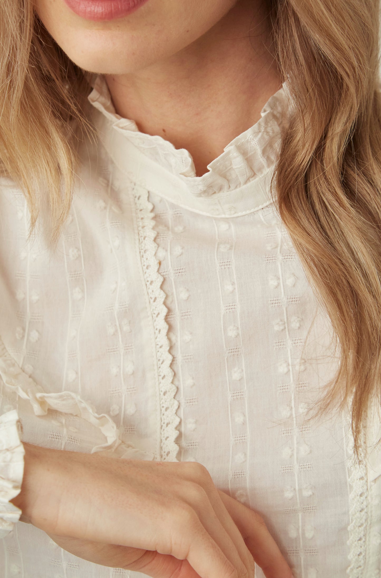 Blusa Amaranta Ecru