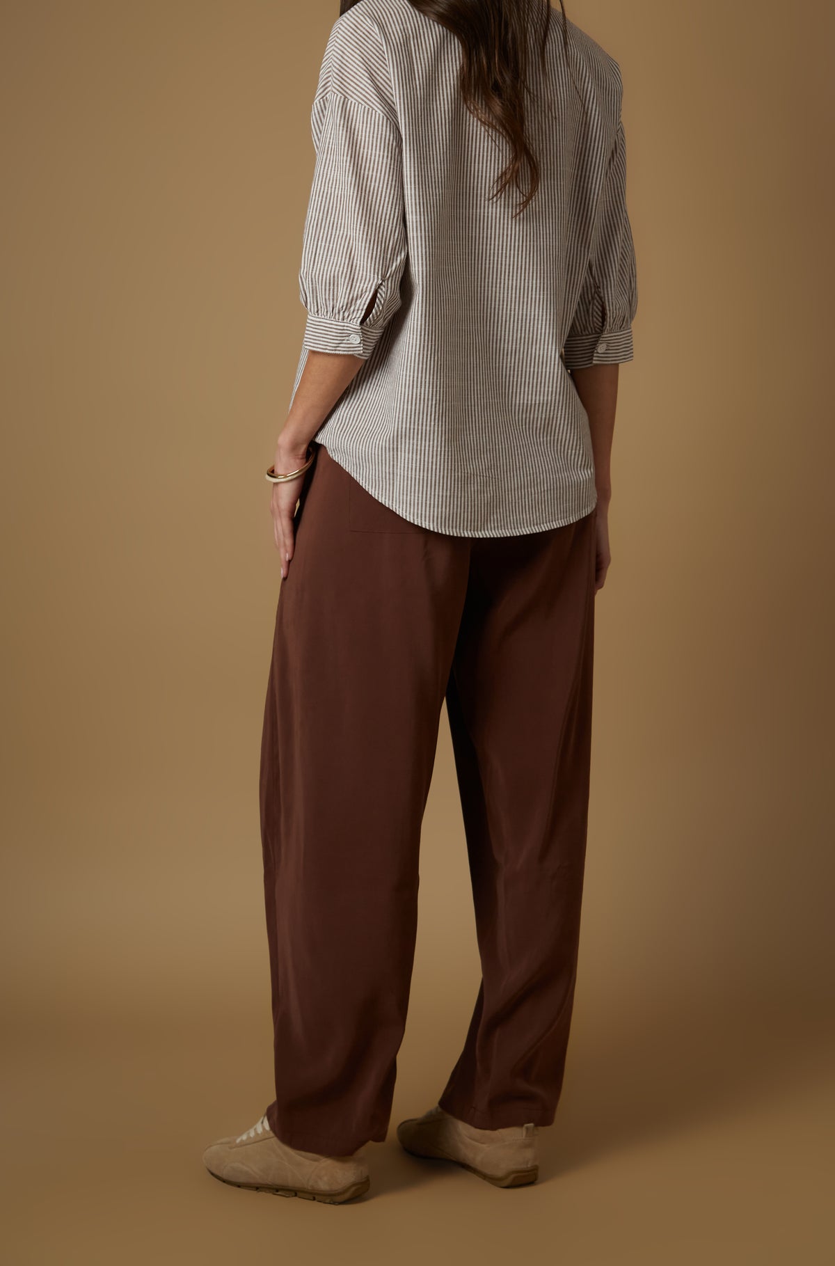 Pantalon Aveline Marron