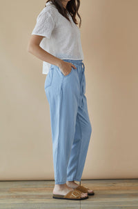 Pantalon London Celeste