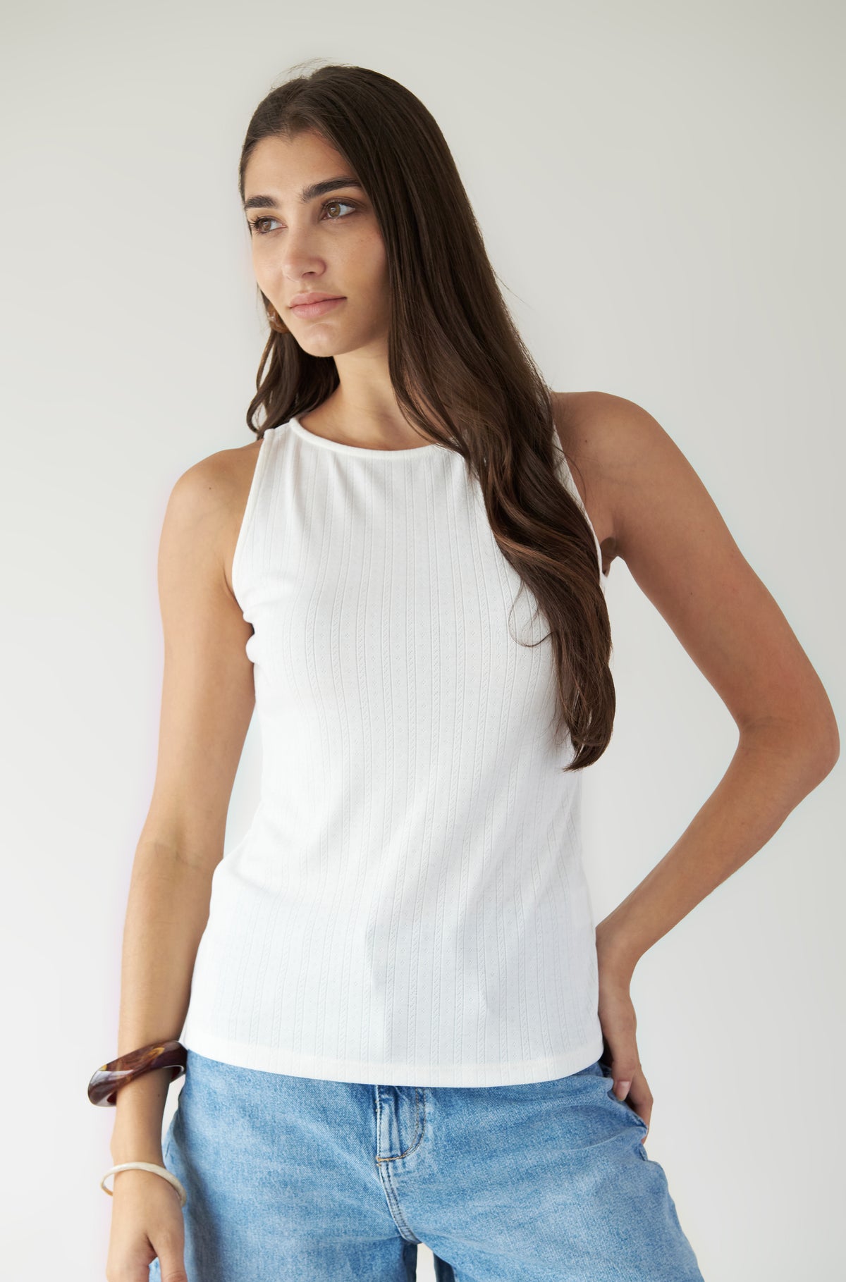 Polo Yael Off White
