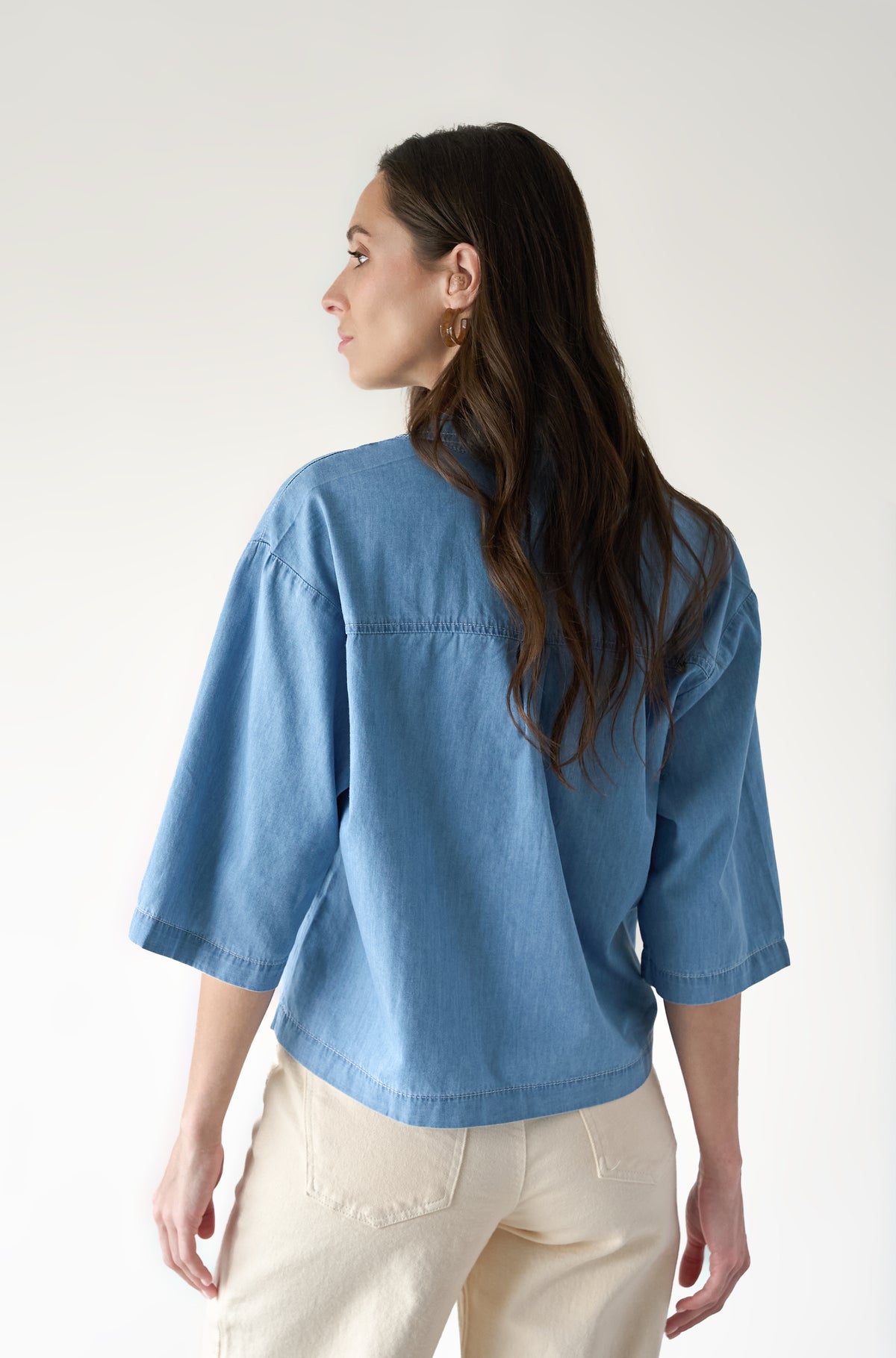 Blusa Porto Celeste