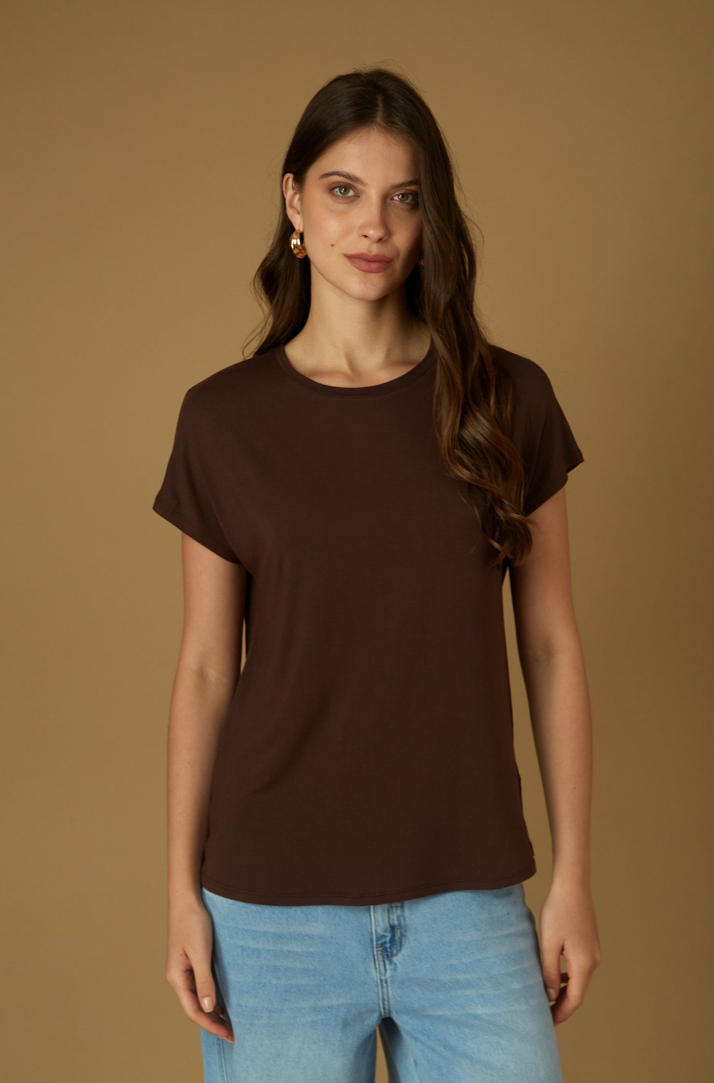 Polo Almudena Marron
