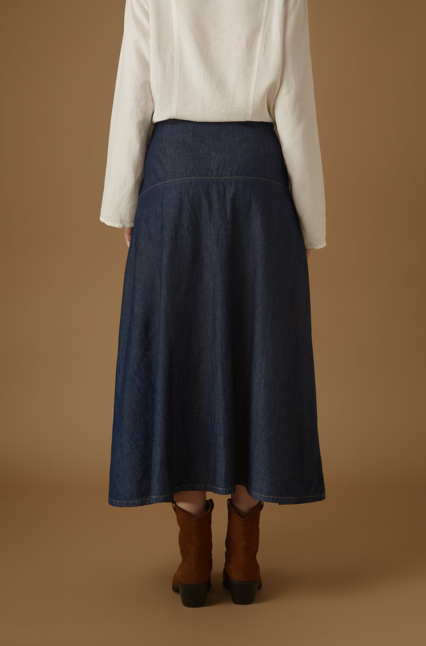 Falda Santa Marta Azul