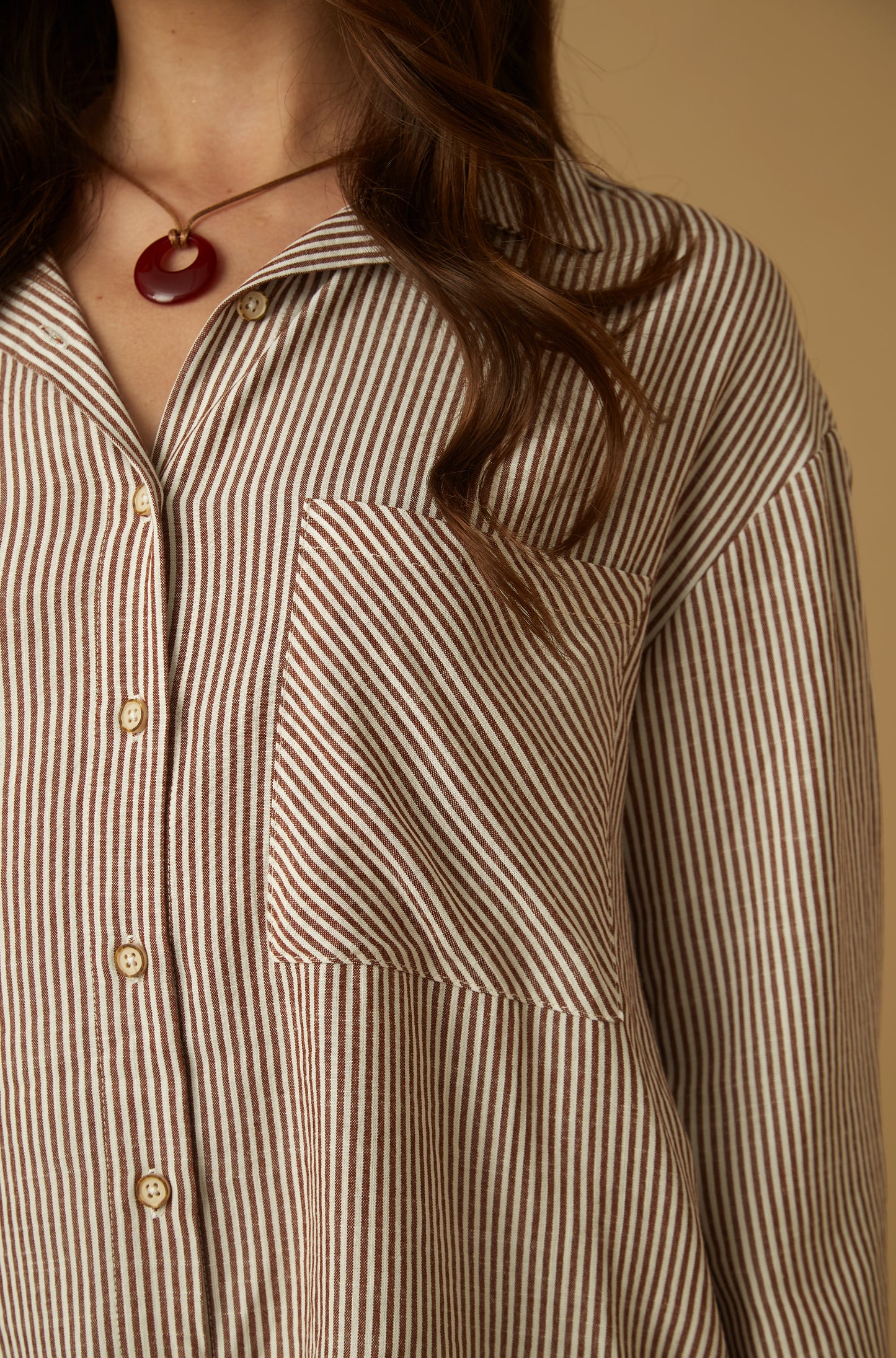 Blusa Andy Marron