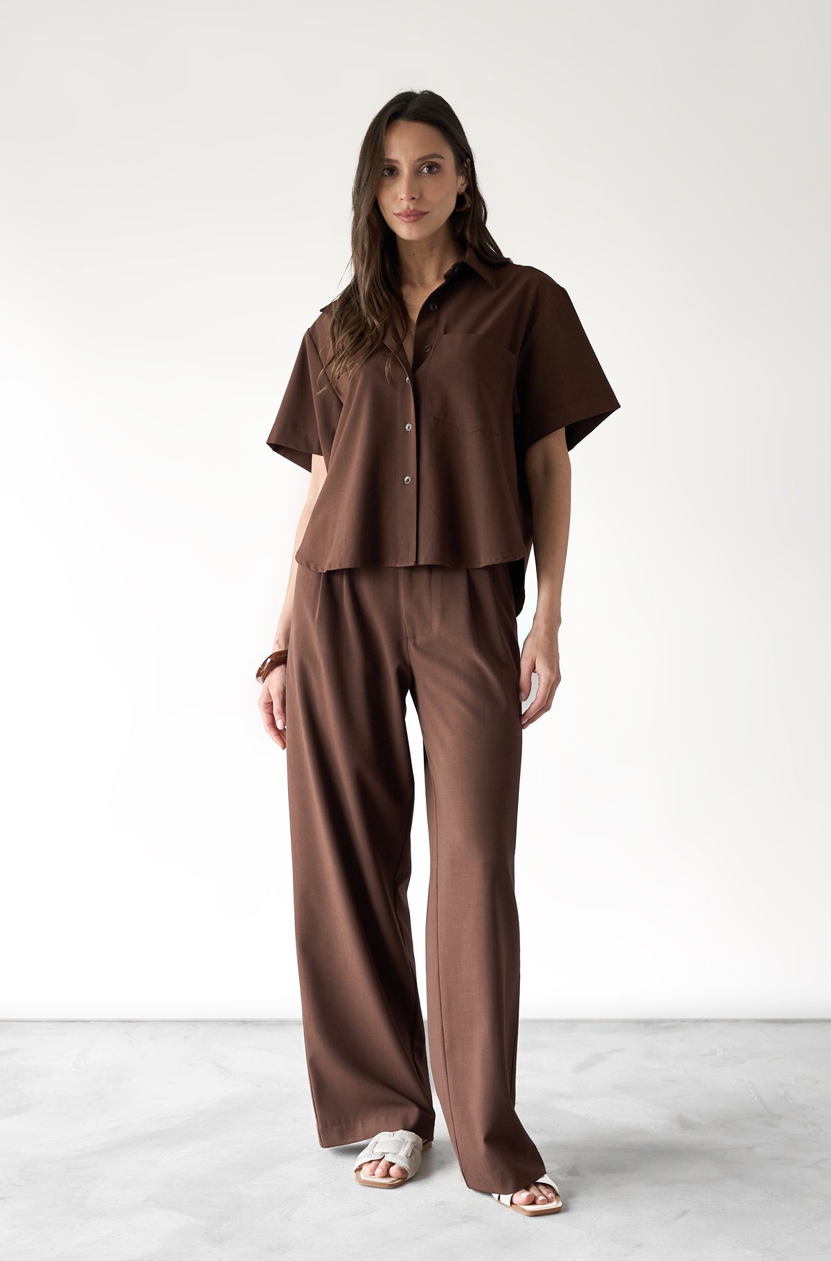 Blusa Eliot Dark Brown