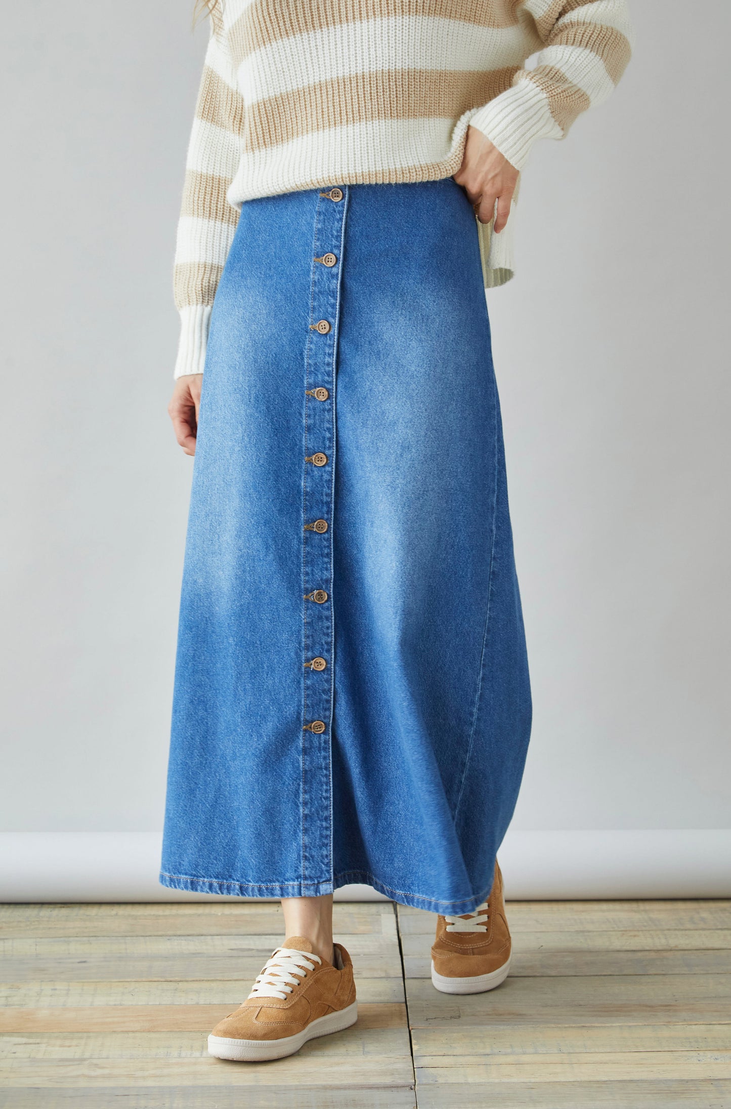 Falda Clemence Azul