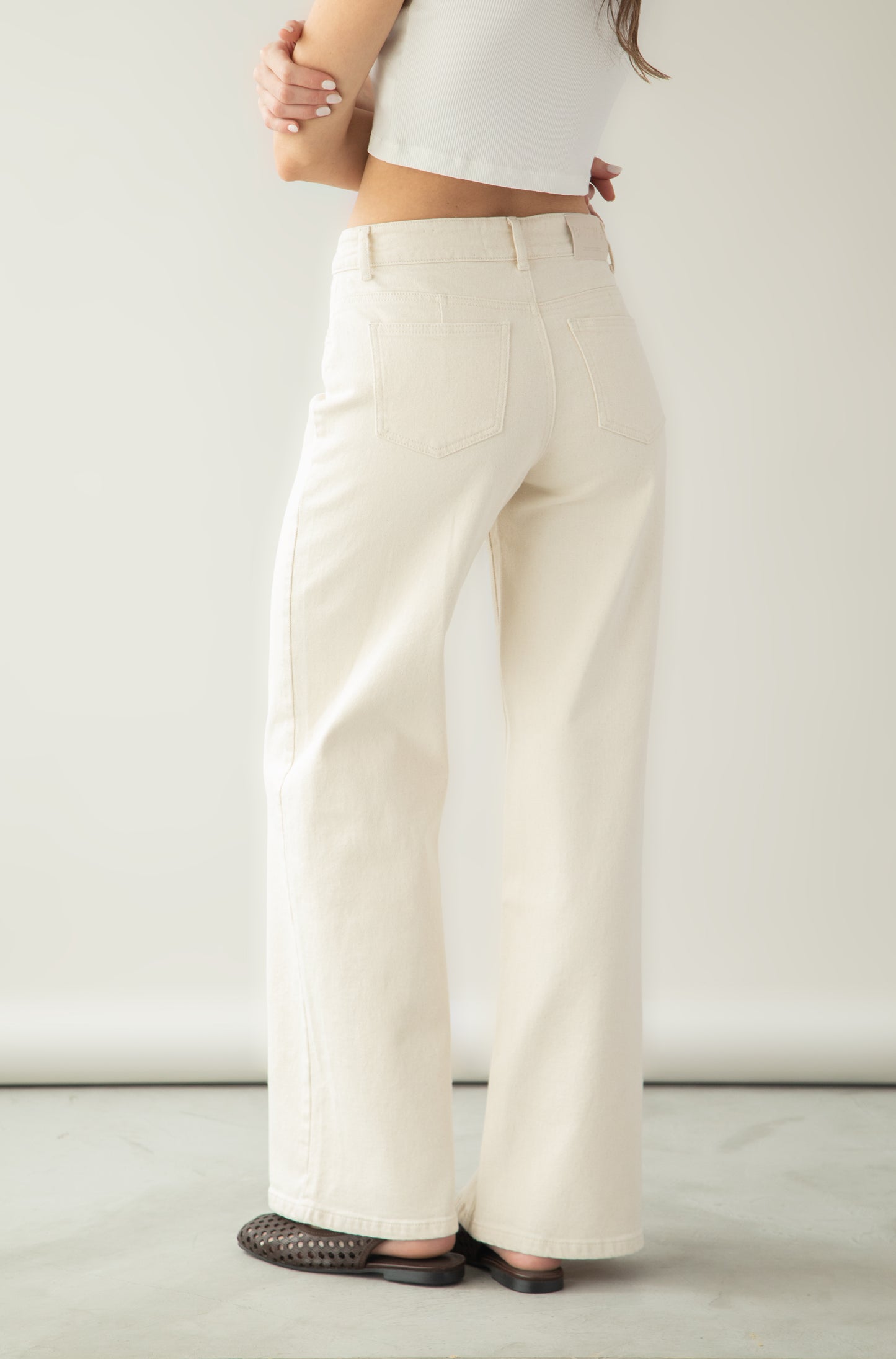 Pantalon Maison Beige