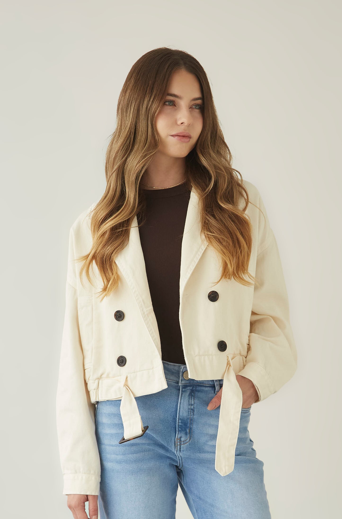 Casaca Navegante Crema