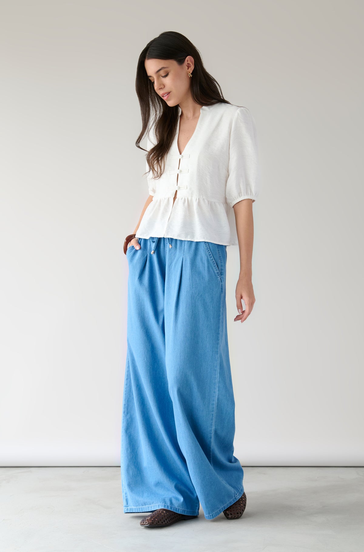 Blusa Petunia Off White