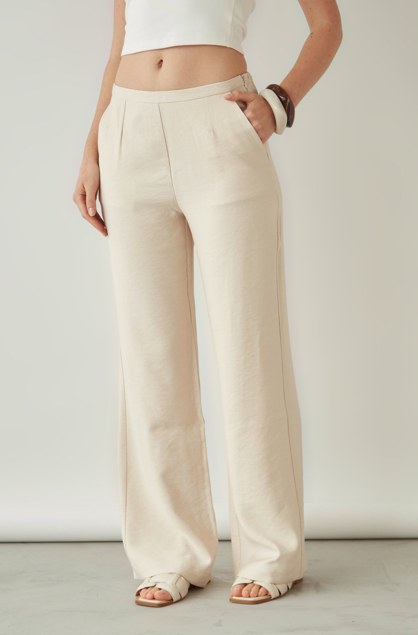 Pantalon Esme Crema