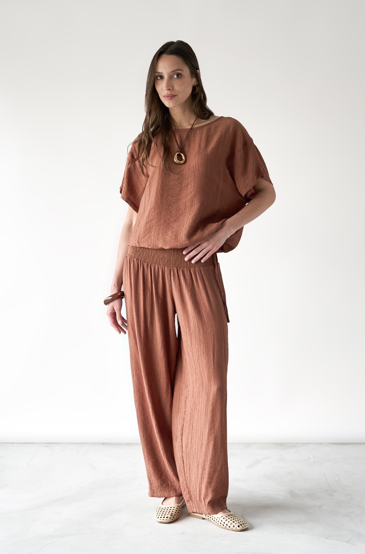Blusa Africa Mocca