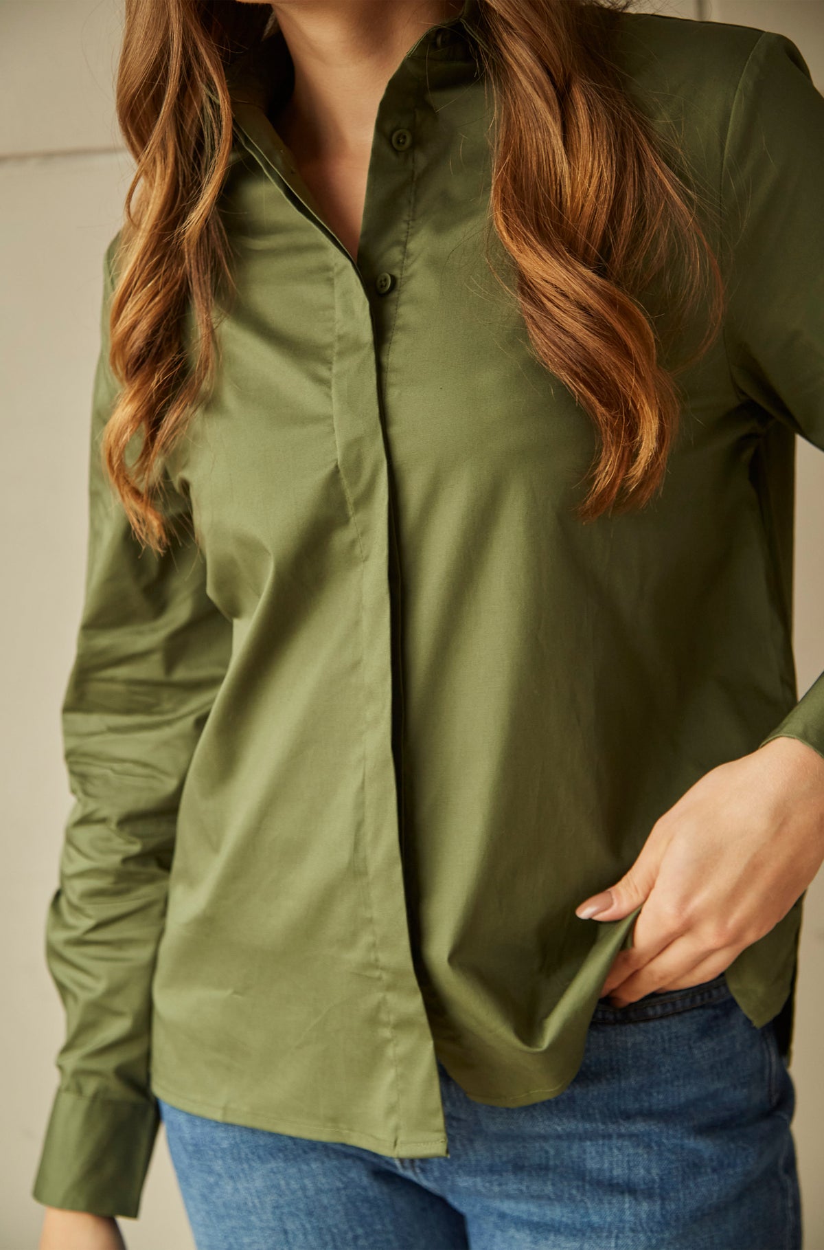 Blusa Penelope Verde Militar