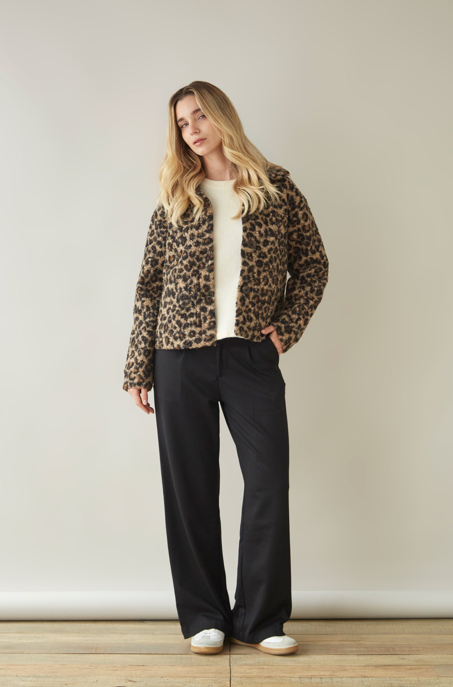 Casaca Edie Animal Print