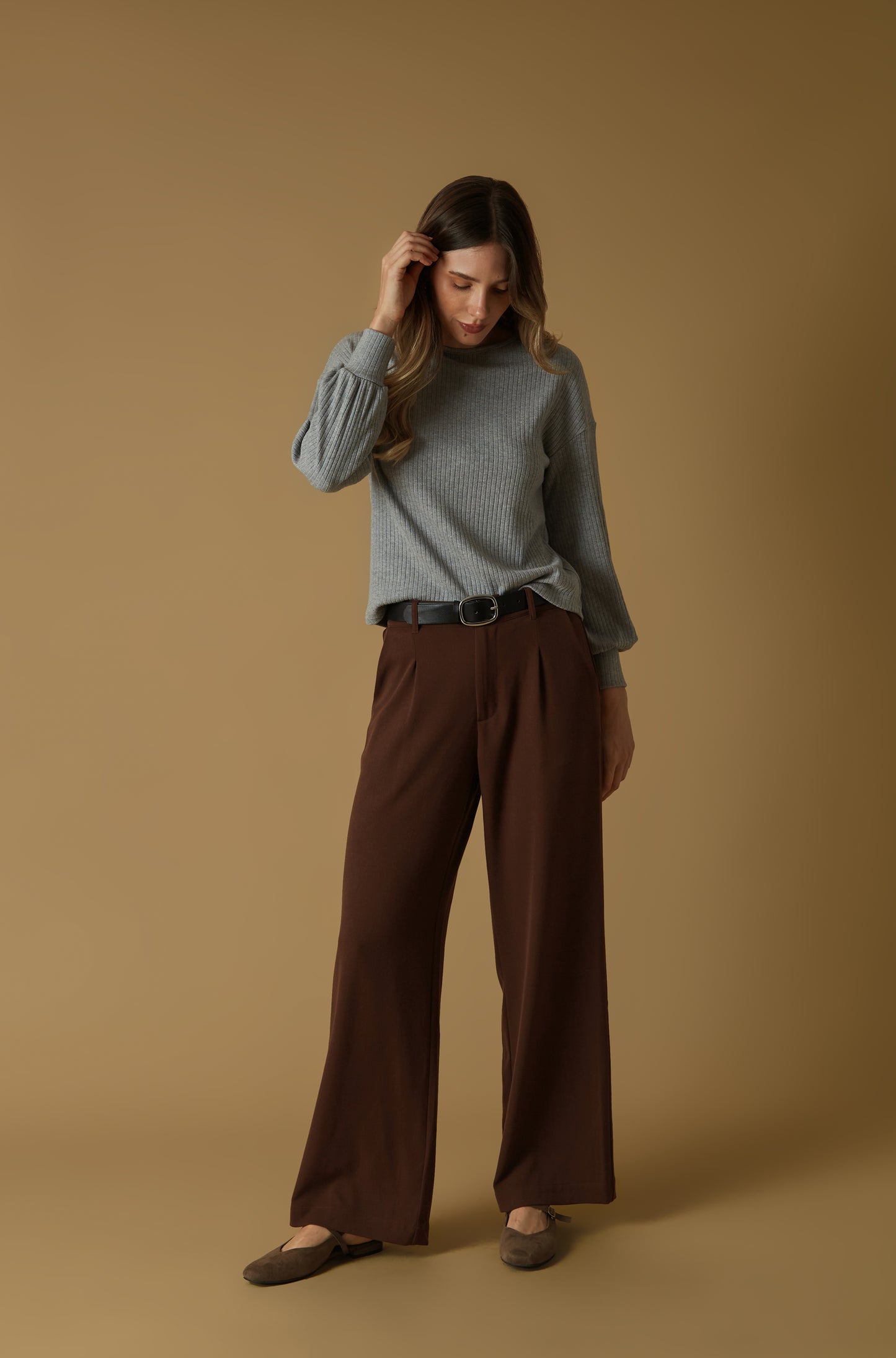 Pantalon Cali Marron