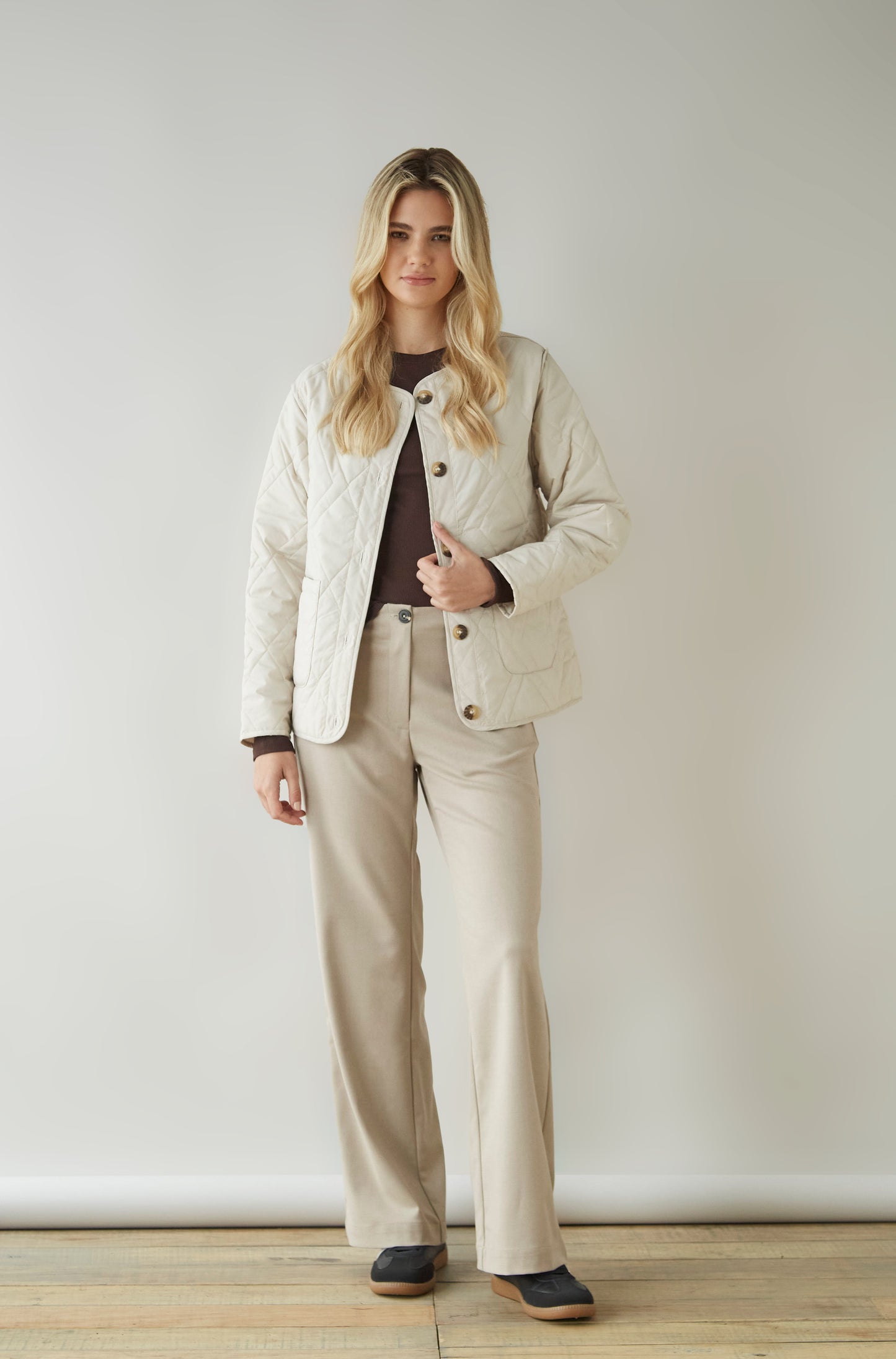 Casaca Country Beige Claro