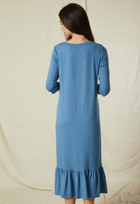 Vestido Oriana Acero