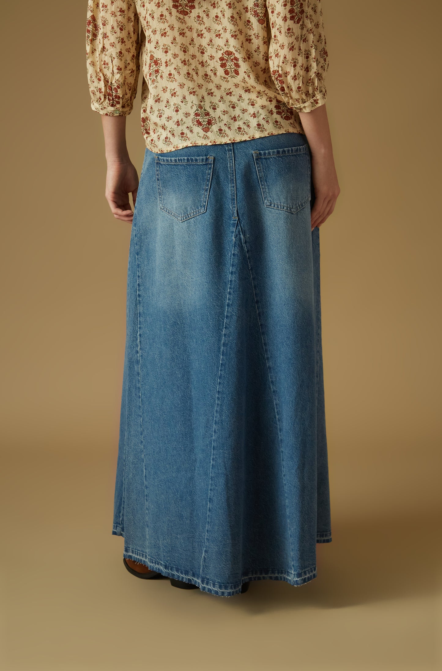 Falda Buford Azul